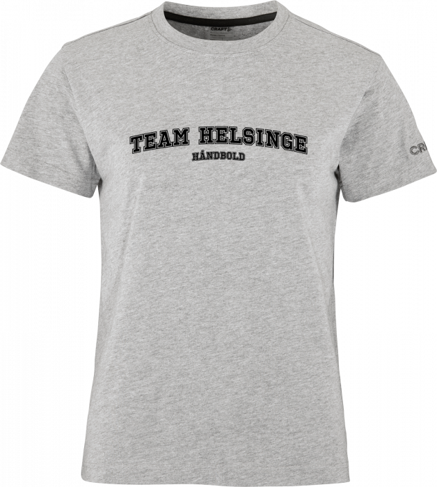 Craft - Team Helsinge Håndbold T-Shirt Dame - Grå Melange DK