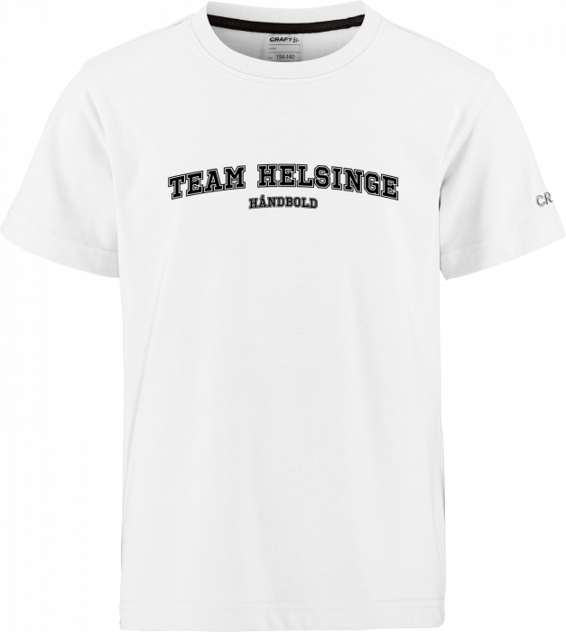 Craft - Team Helsinge Håndbold T-Shirt Børn - White