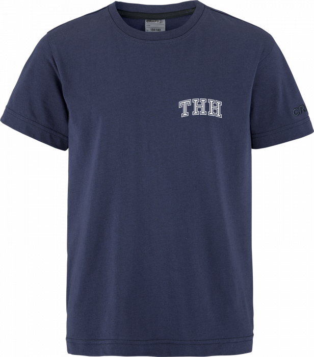 Craft - Team Helsinge Håndbold T-Shirt Børn - Navy blue