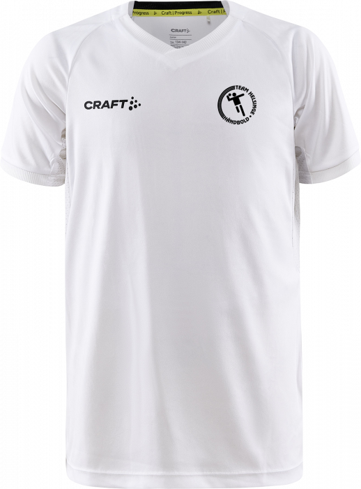 Craft - Team Helsinge Håndbold Training T-Shirt Kids - Weiß