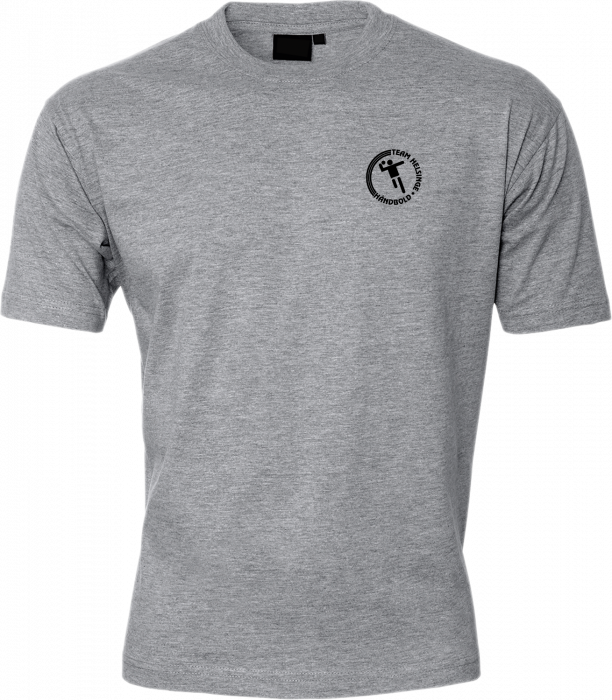 ID - Team Helsinge Håndbold Cotton T-Shirt Adults - Grey Melange