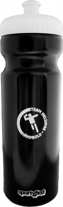 Sportyfied - Team Helsinge Håndbold Water Bottle - Preto & branco